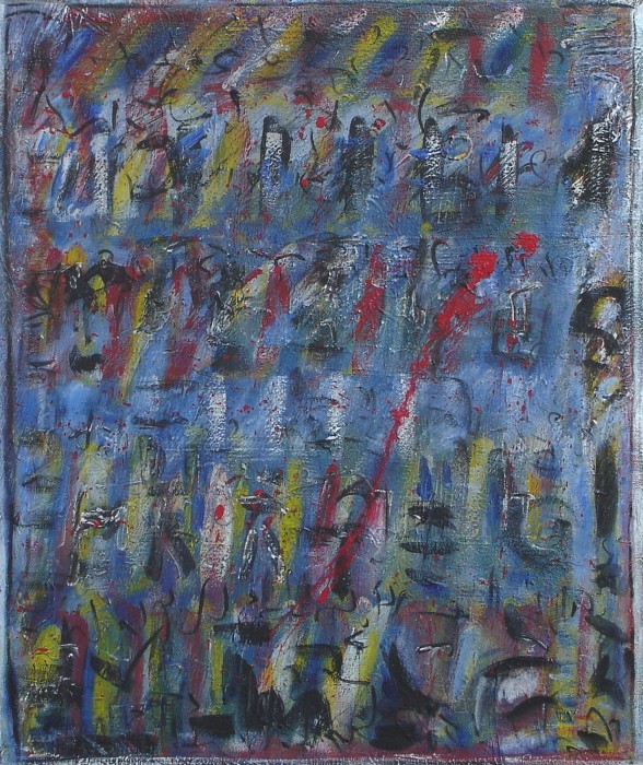 repere 11 2004 technique mixte 65x54 coll. particuliere repere 11 2004 technique mixte 65x54 coll. particuliere