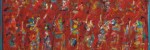 repere rouge 2005 technique mixte 73x60