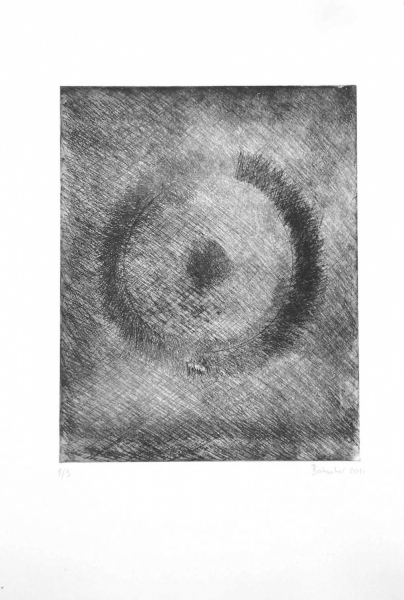 sphere ouverte eau forte 50x 33 2011 sphere ouverte eau forte 50x 33 2011