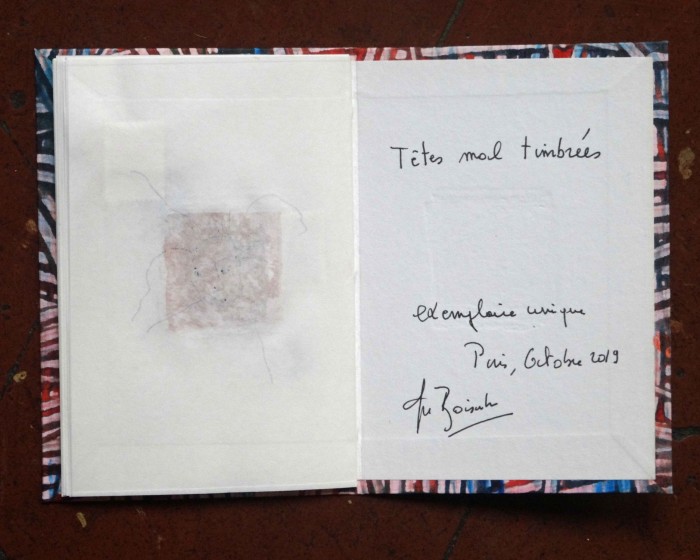 tetes mal timbr  es exemplaire unique 10x15 2019 3 tetes mal timbr  es exemplaire unique 10x15 2019 3