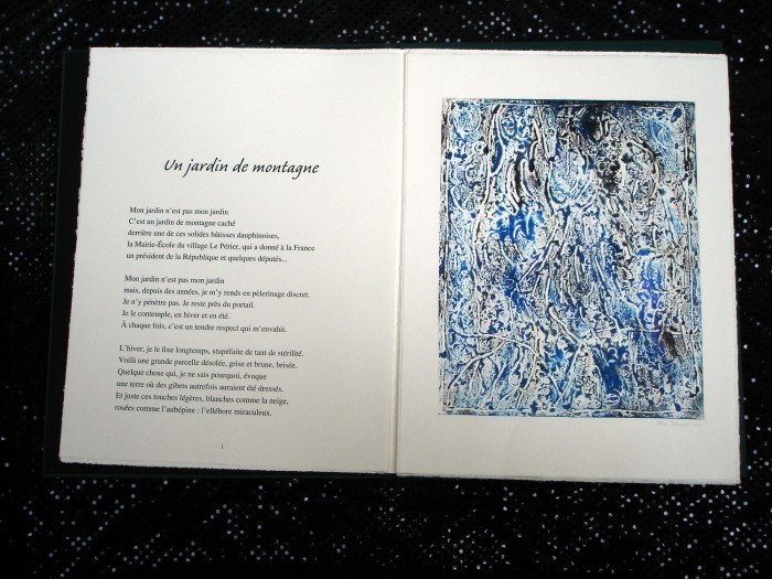 un jardin de montagne 65x50 cm 2005 un jardin de montagne 65x50 cm 2005