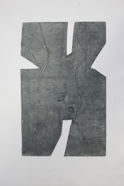 forme 2022 carborandum sur papier archesx37.5 forme 2022 carborandum sur papier archesx37.5