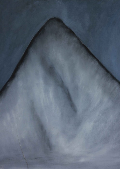 northern ligths 1 2014 huile sur toile 92x73
