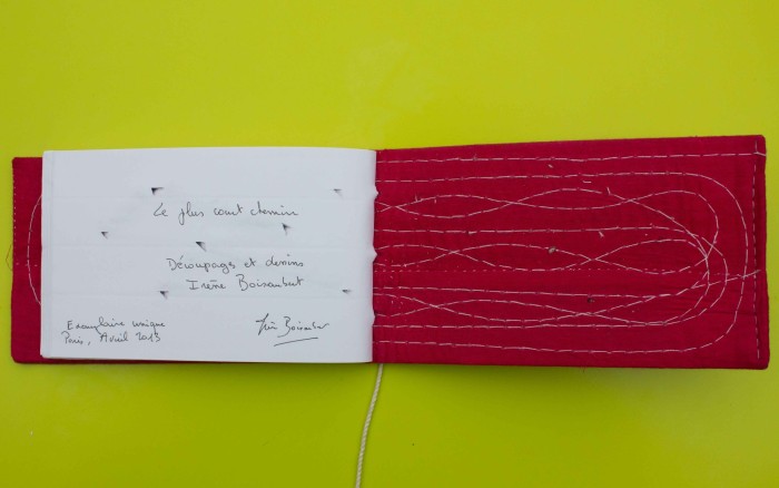 le plus court chemin 2 exemplaire unique 2013 11x19 cm cm