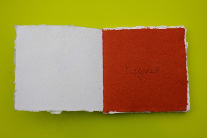 regards 1 exemplaire unique 2015 15x15cm