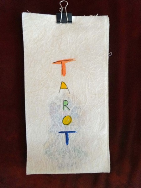 Tarot livre d artiste exemplaire unique 2018 2