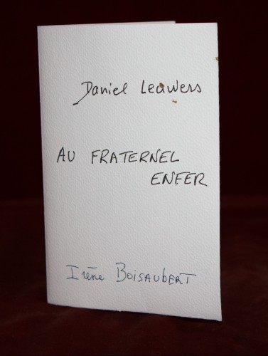 daniel leuwers irene boisaubert au fraternel enfer