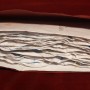 livre feuilles broderie pastel gras et colle sur papier japonais