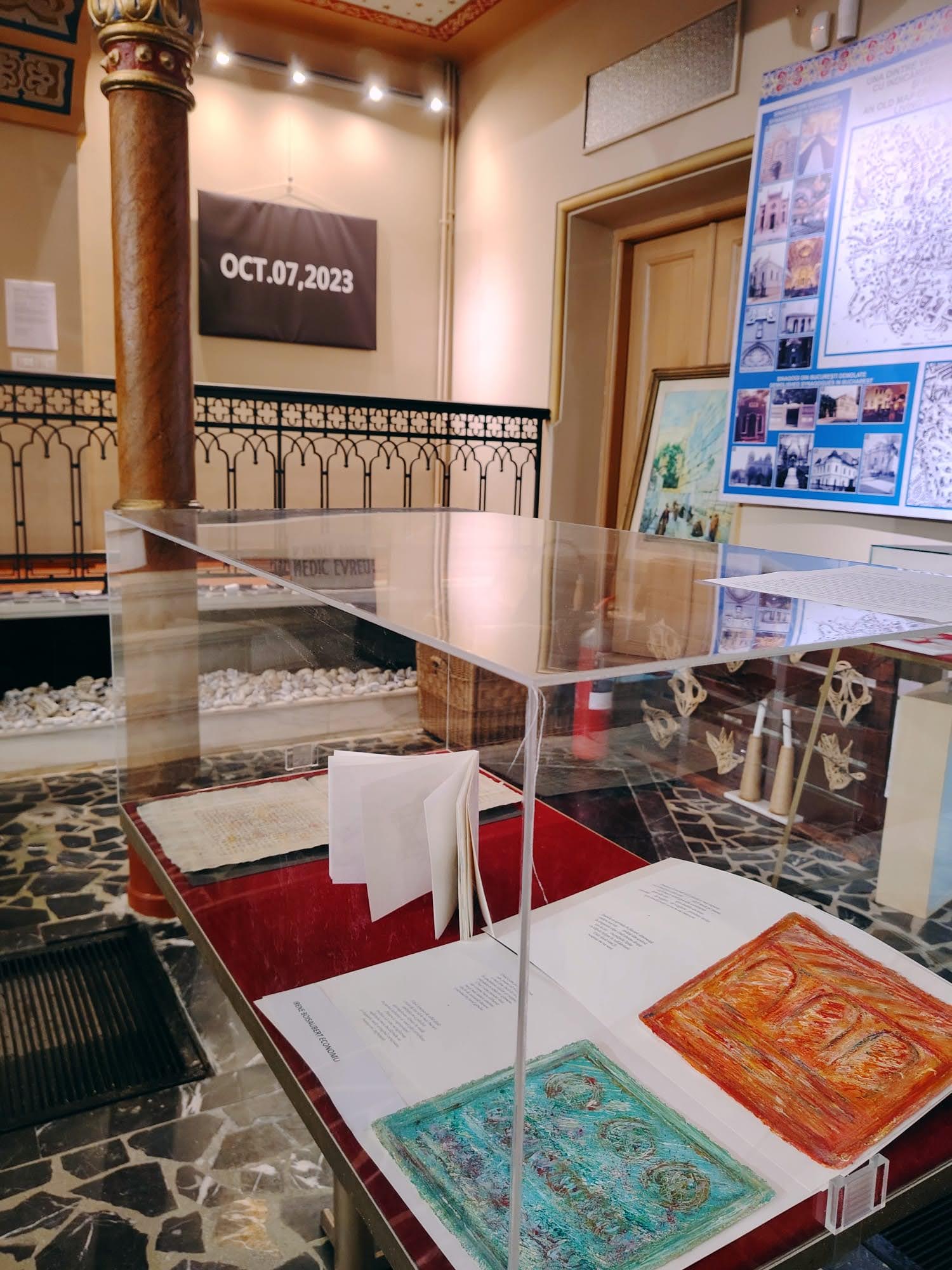 nuit des synagogues Bucarest livres et œuvres sur papier 2025 2